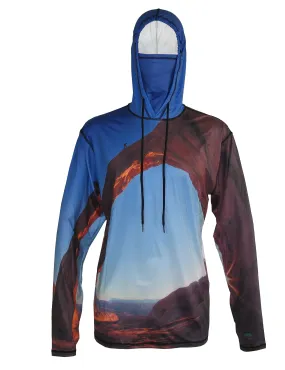 Arch Climber Lightweight Mountain Graphic Hoodie