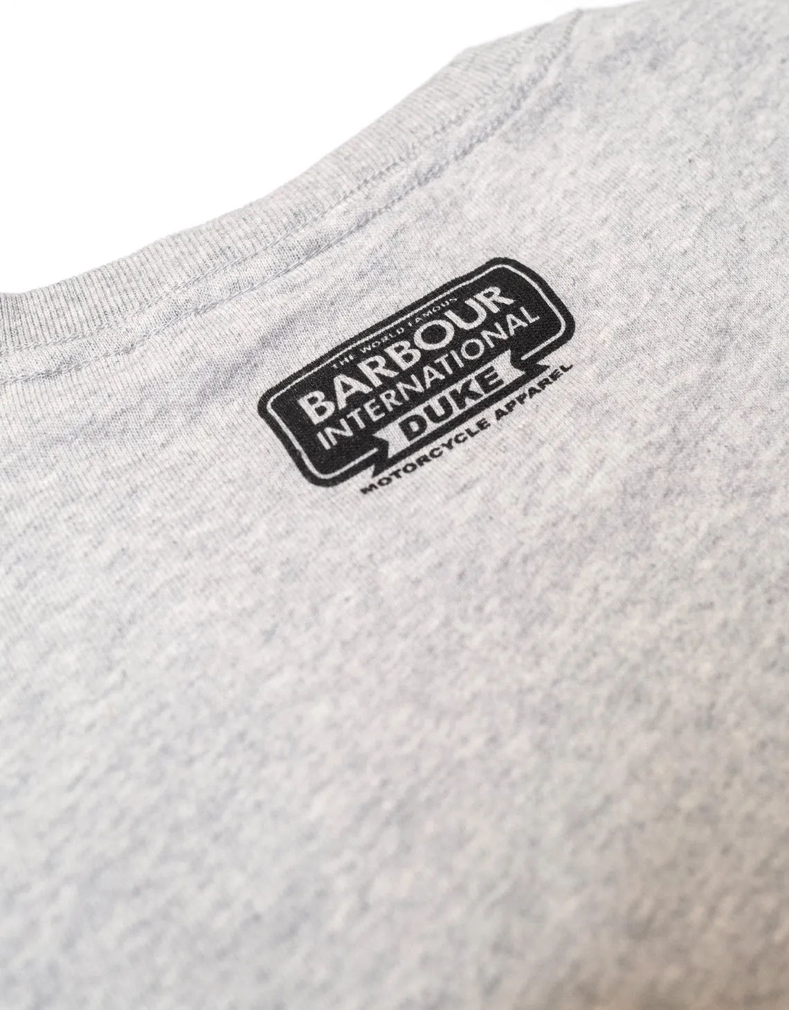 Barbour International Legend Duke Tee Light Grey