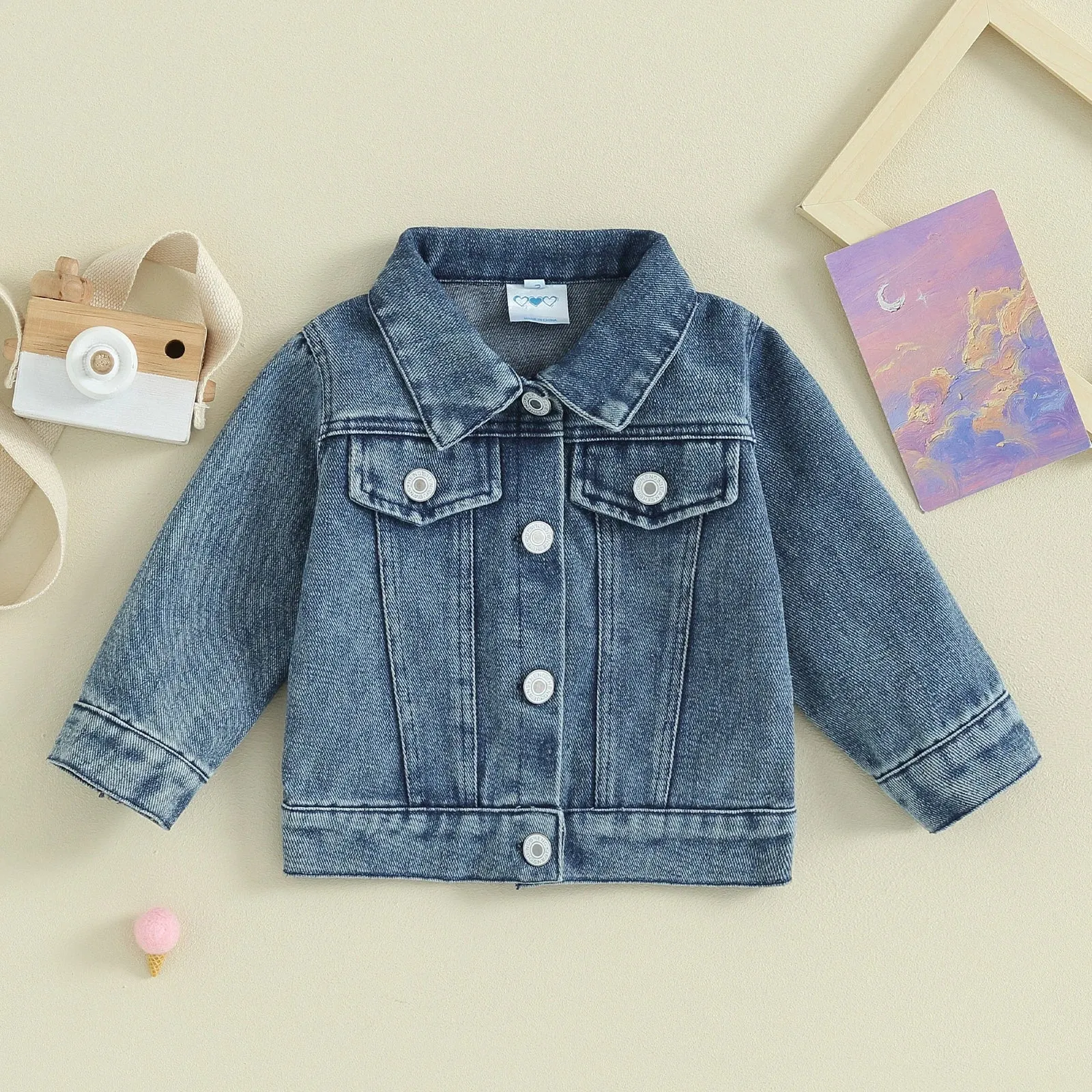 Big Sis & Little Sis Denim Jacket