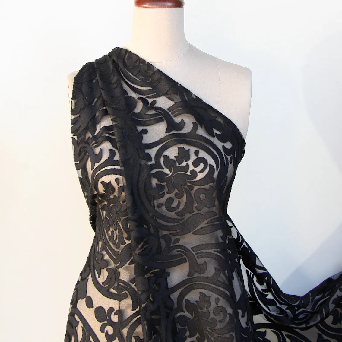 Black Design Lace