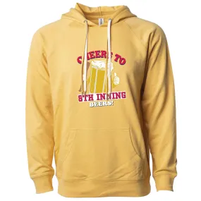 Cheers to 8th Inning Beers Minnesota Lightweight Hoodie