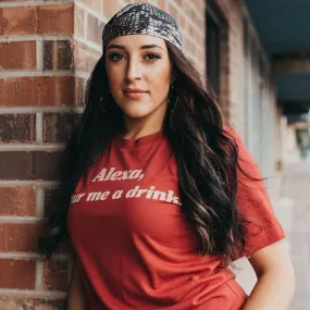 Gina "Alexa, Pour Me a Drink" Tee