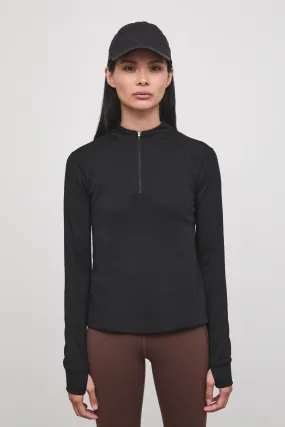 JORIE QUARTER ZIP IN MERINO