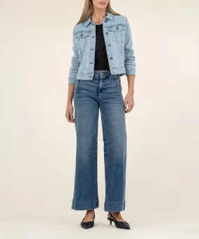 Julia Denim Crop Jacket - Holiday Deal