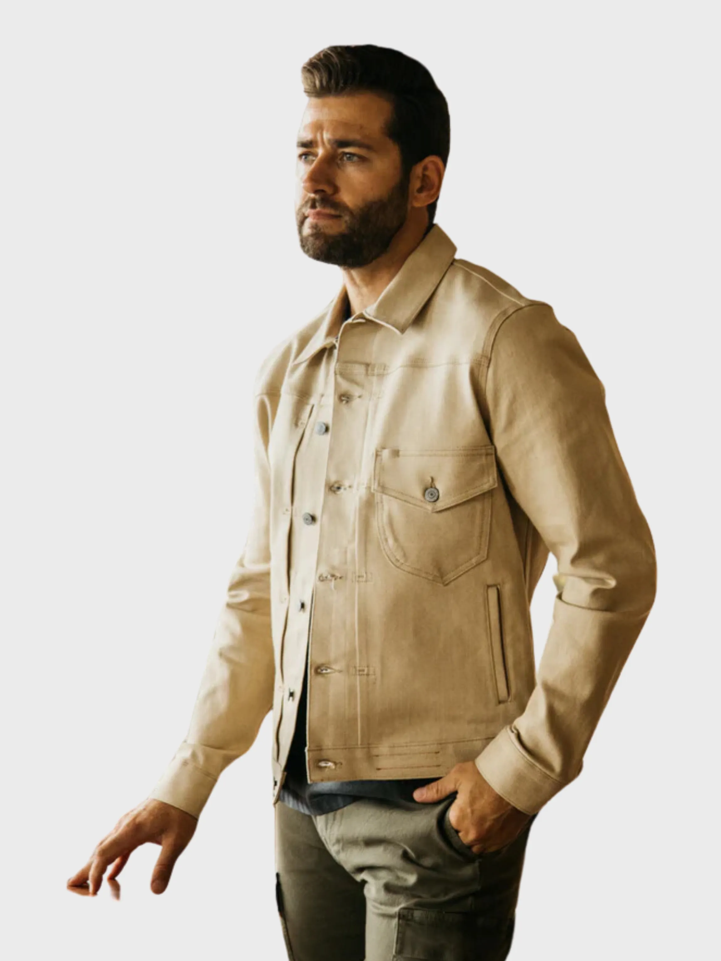 Kato The Blade Jacket Raw Beige