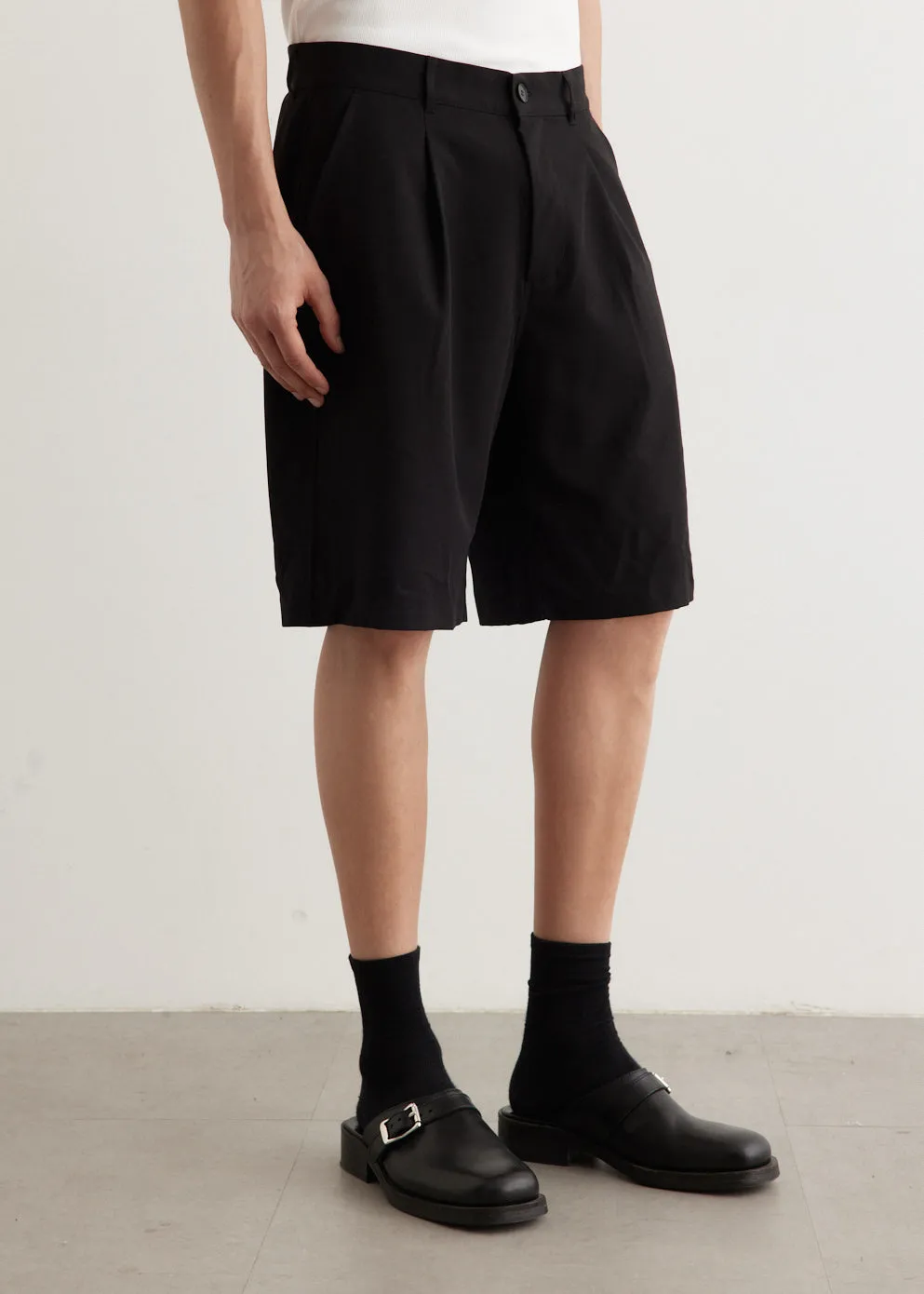 Lightweight Wool Walk Shorts