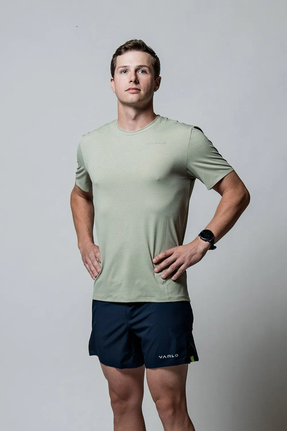 Men's Swift Run Shirt (Green)