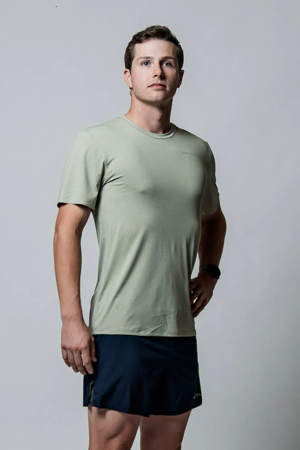 Men's Swift Run Shirt (Green)