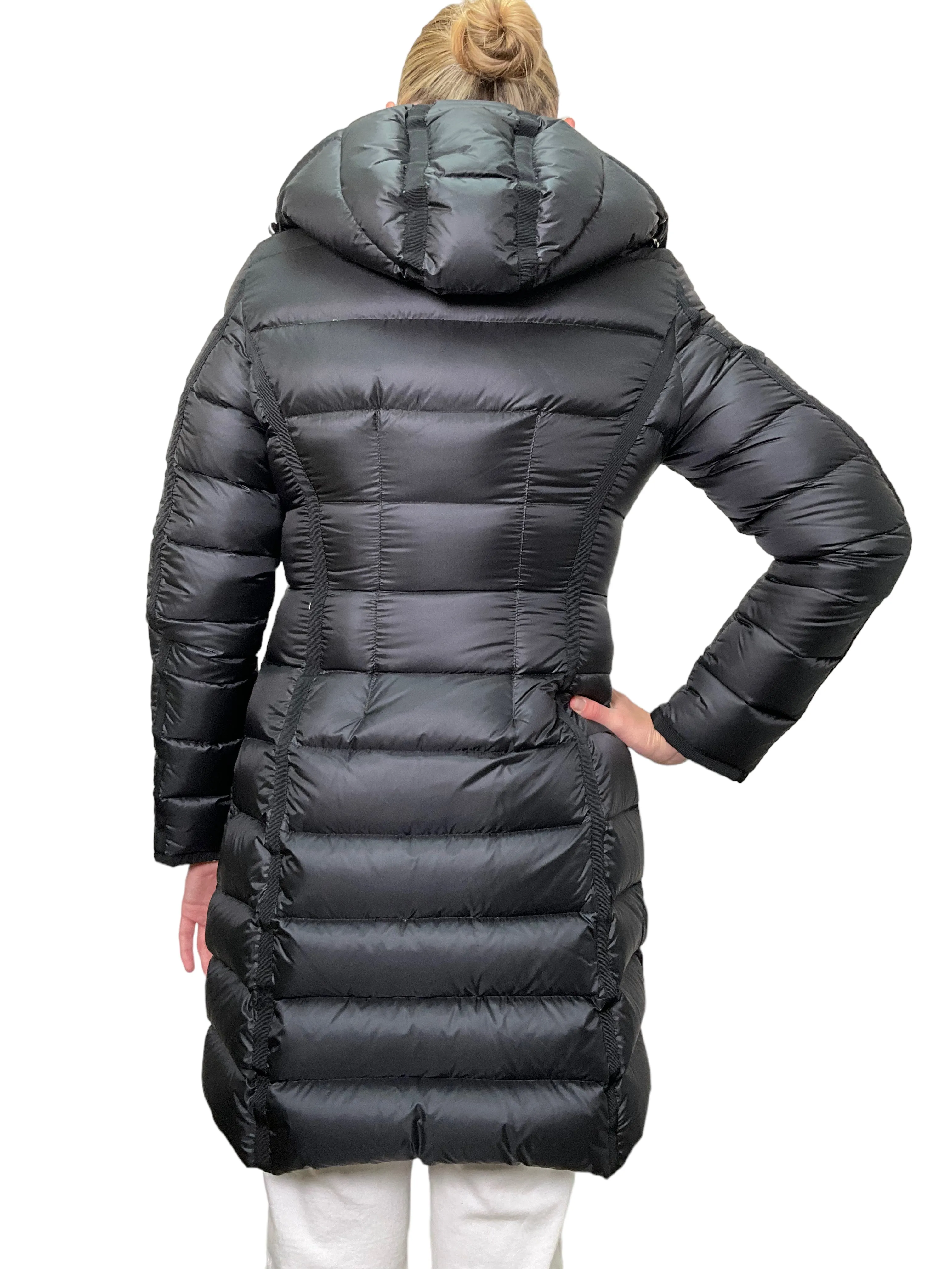 MONCLER Quilted Puffy Goose Down Hooded Jacket Size M