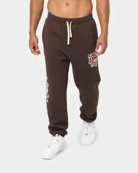 NASCAR NASCAR Team '94 Baggy Track Pants Chocolate Brown