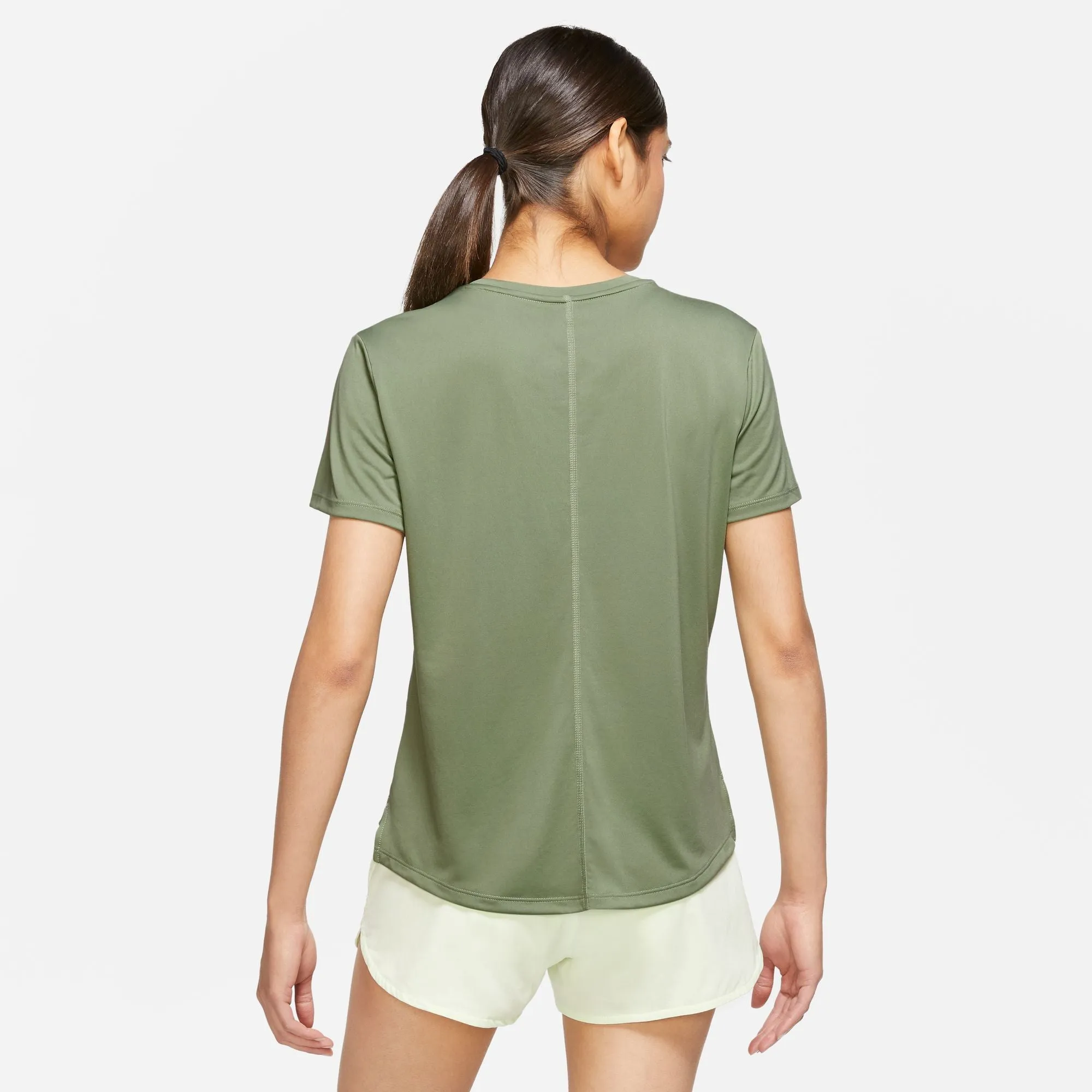 Nike | Women's Dri-FIT One Short-Sleeved Running Top - Oil Green