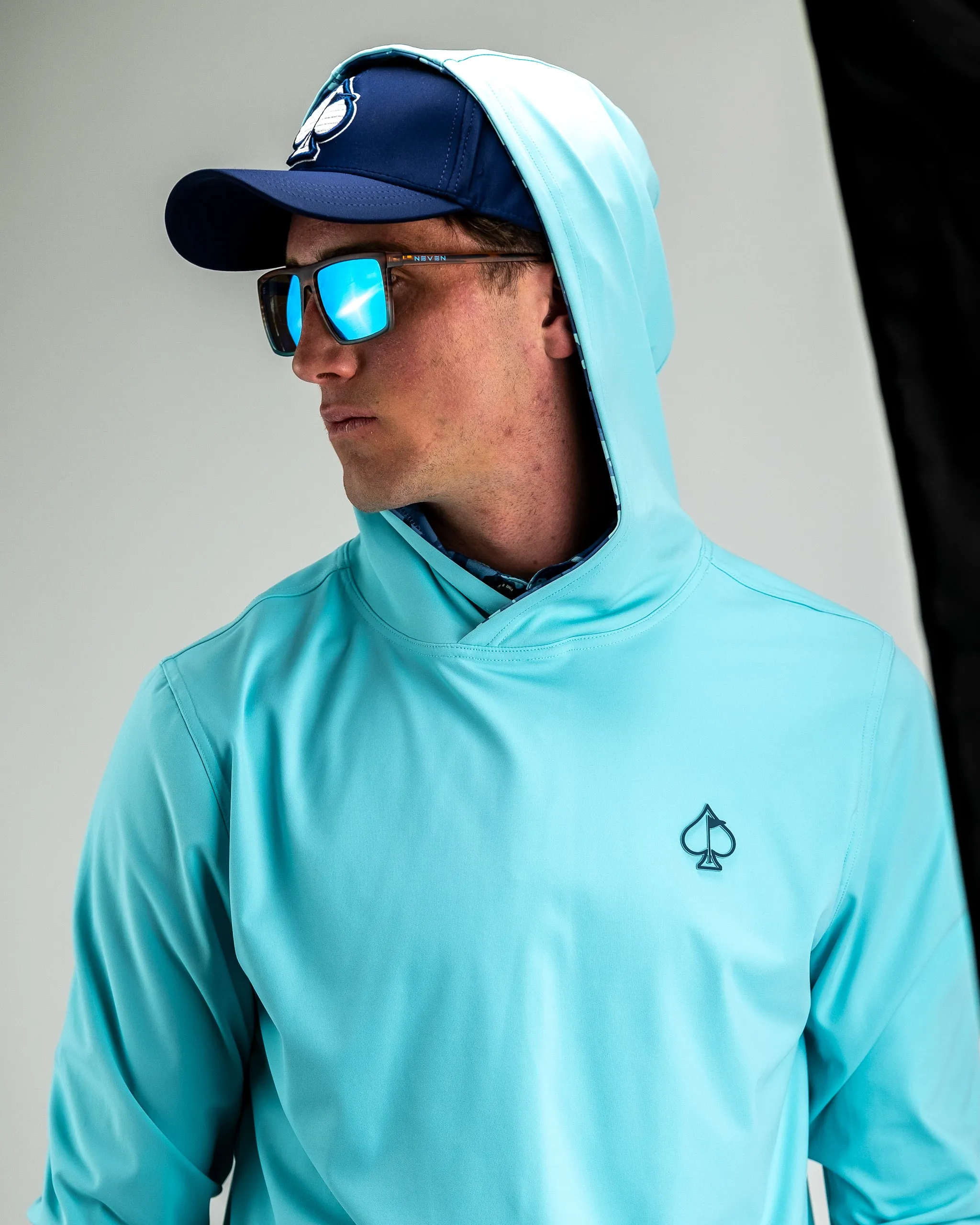 Performance Golf Hoodie - Electric Camo