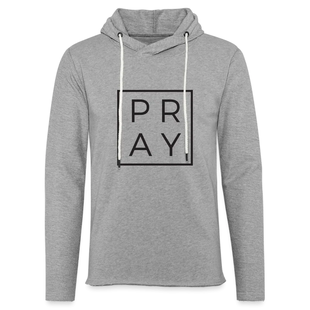 Pray Unisex Lightweight Terry Hoodie