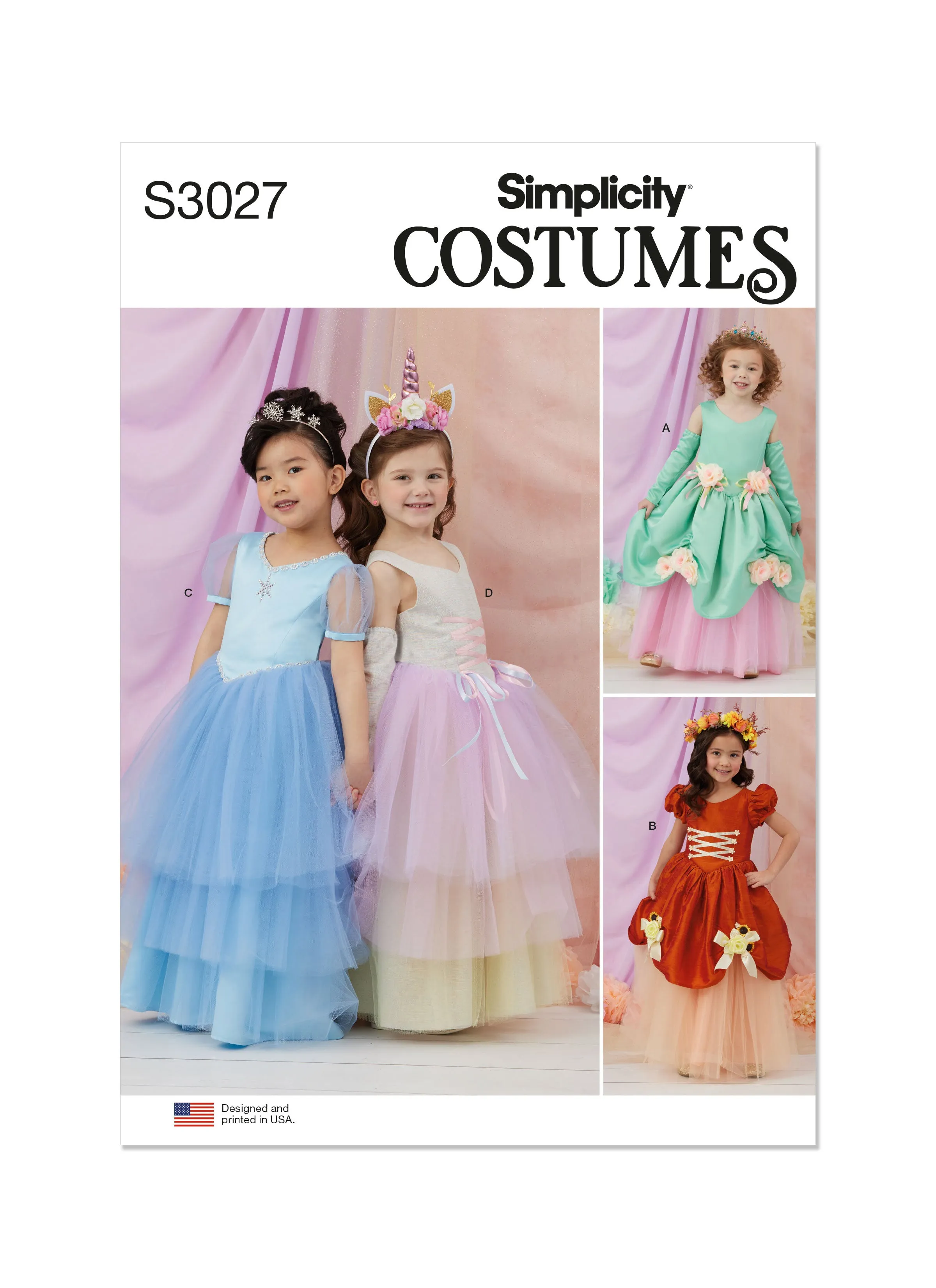 Simplicity Sewing Pattern 3027 Children's Costumes