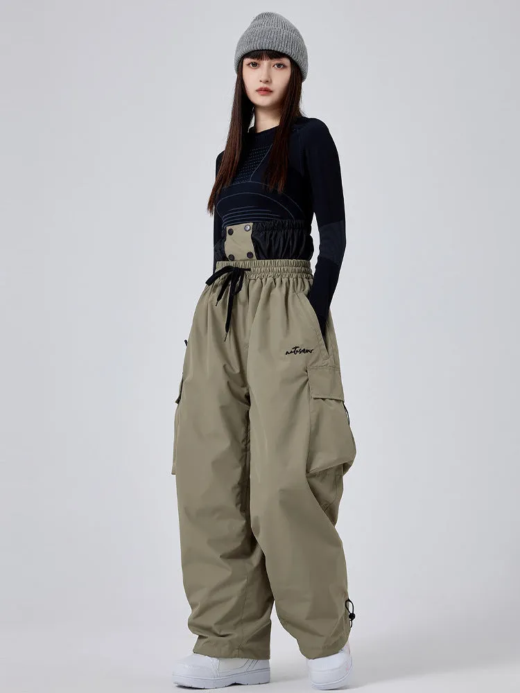 Unisex Cool Baggy Ski Pants Oversized Style Trousers