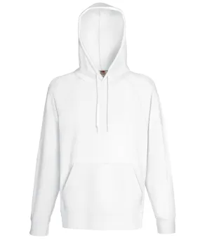 White - Lightweight hooded sweatshirt