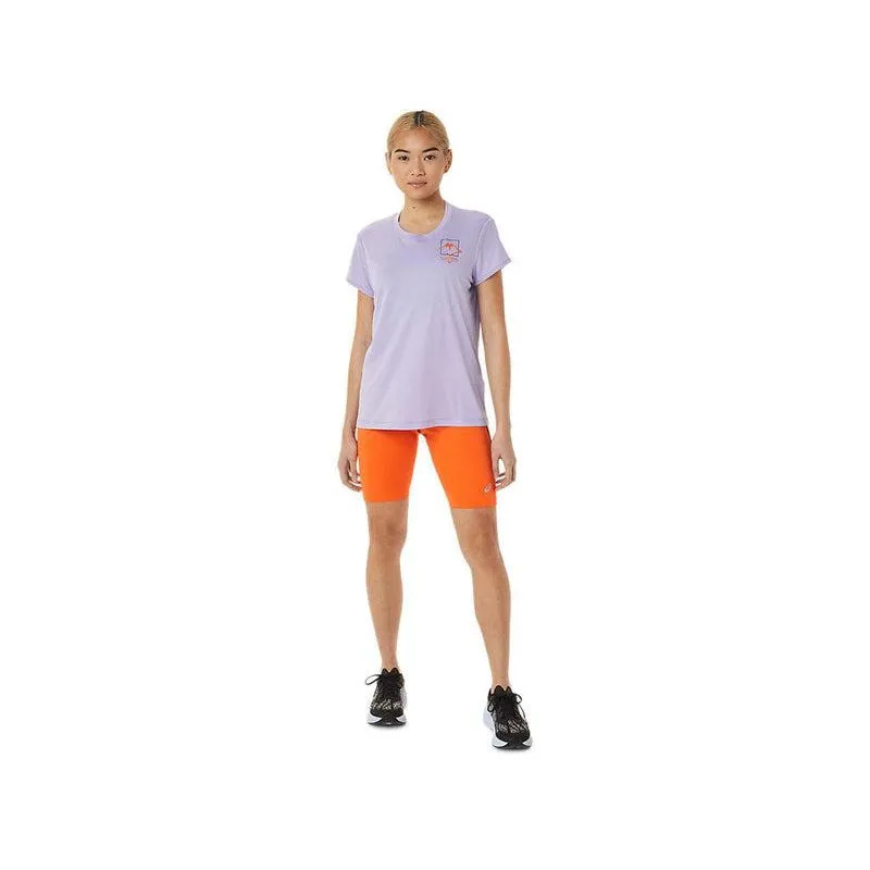 Women's Fujitrail Logo SS Top- Vapor