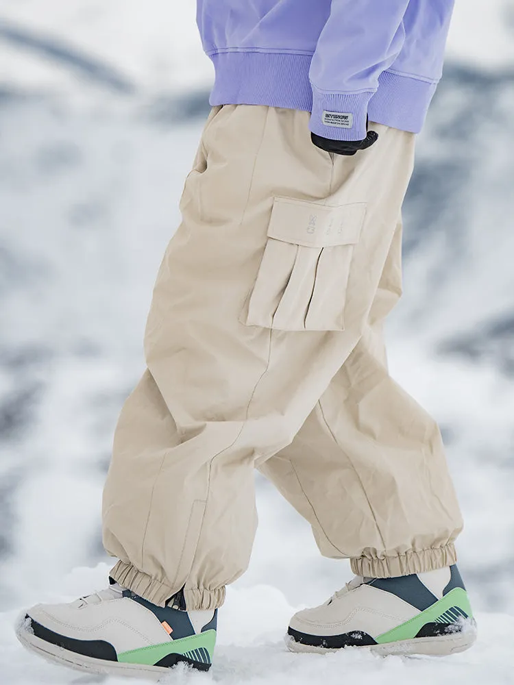 Women's Rabbit Snow StreetFlow Freestyle Cargo Baggy Snow Pants